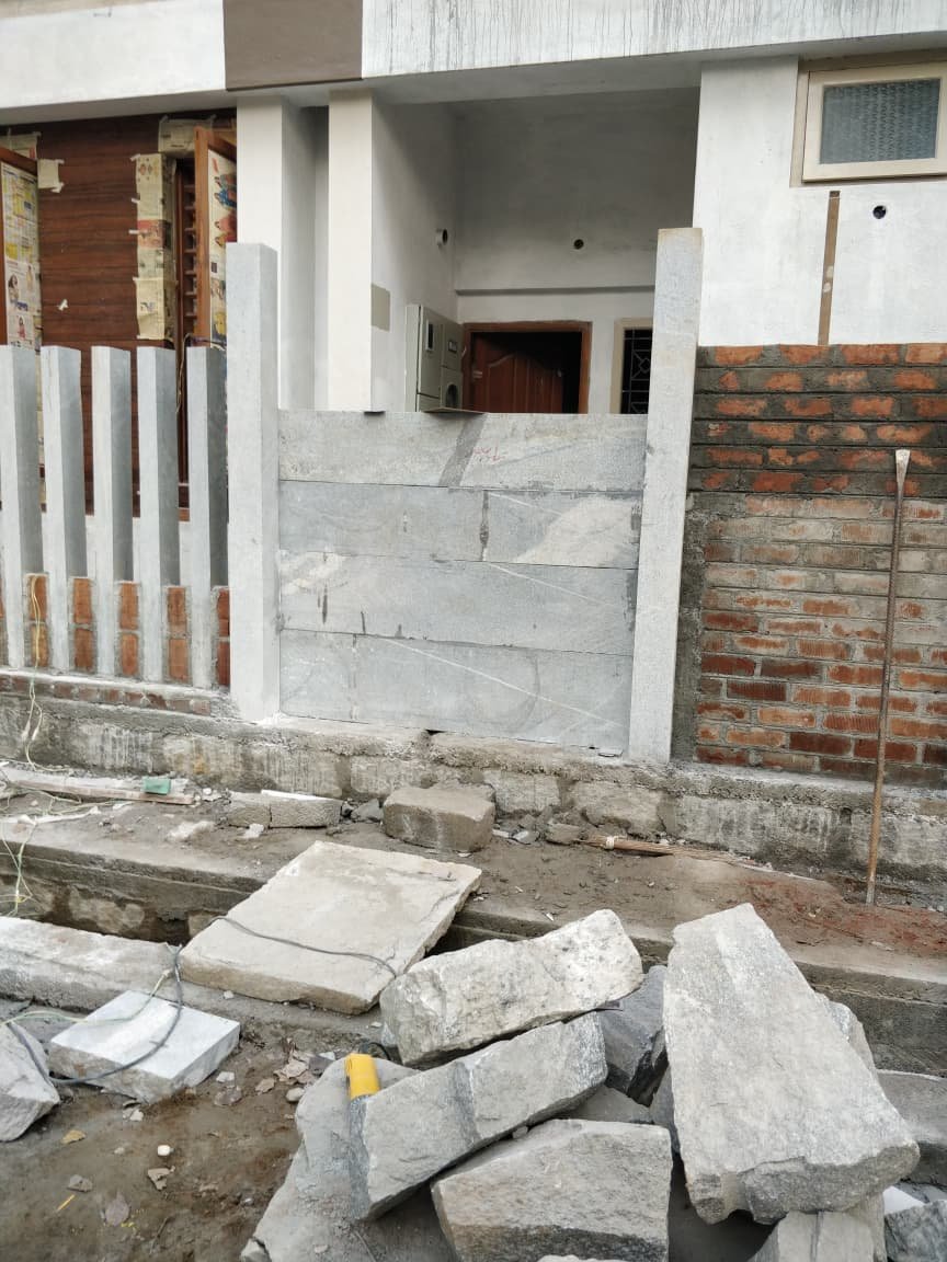 Ongoing construction project
